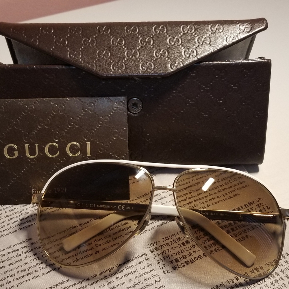 Gucci Aviator Sunglasses